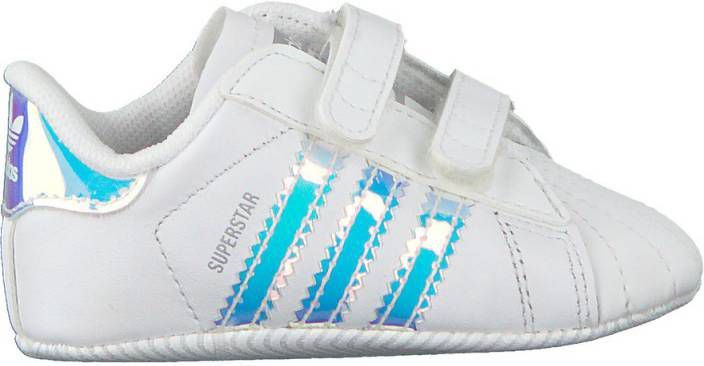 Adidas Originals Superstar Crib Infant Cloud White/Cloud White/Core  Black/Blue - Damesschoenen.nl